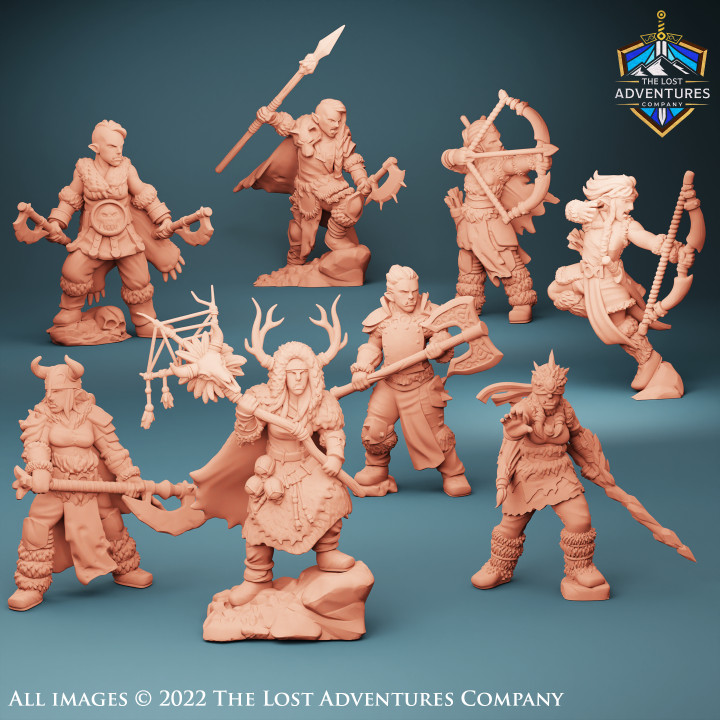 Snow Orc Stalkers (Set of 8) image