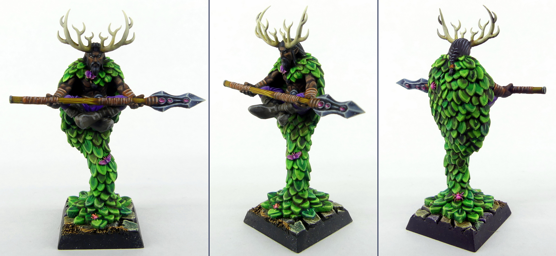 3D Print of Wood elf warrior with spear by albinmoller 3D Print of Wood elf warrior with spear by albinmoller