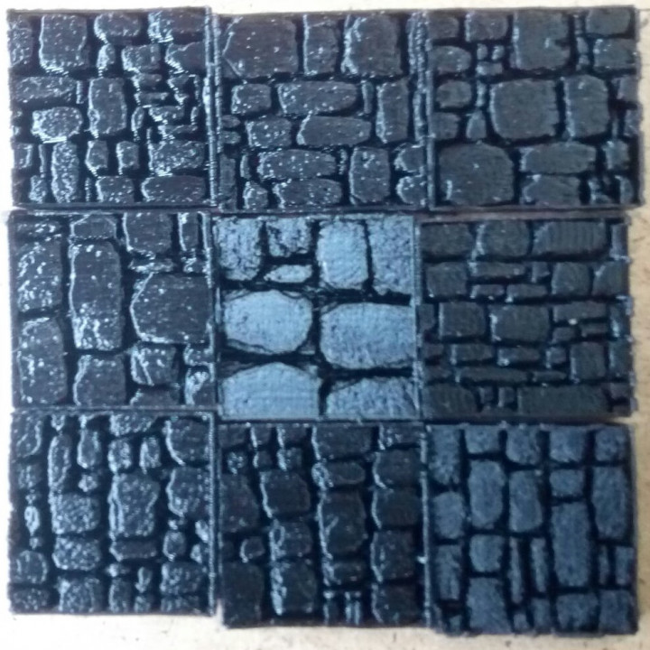 20 mm stone miniature base image