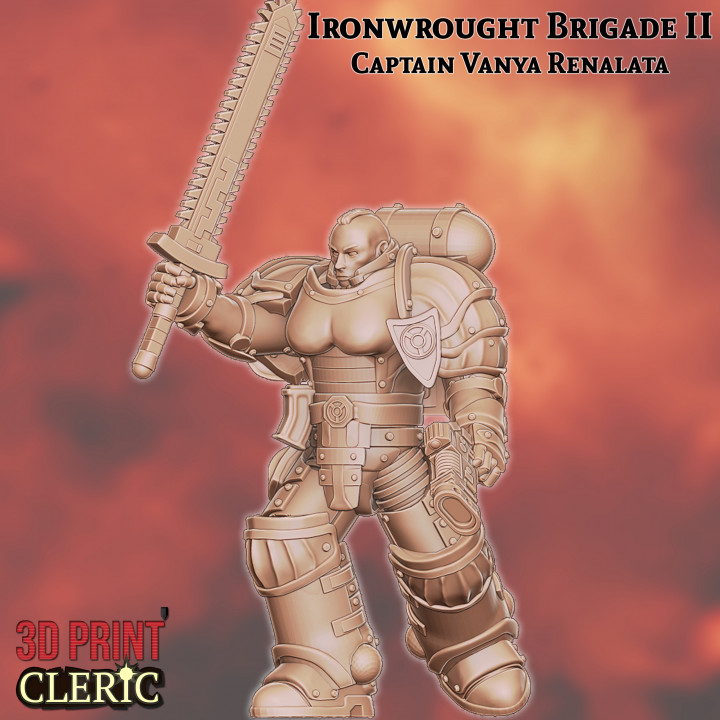 Ironwrought Brigade II - Captain Vanya Renalata image