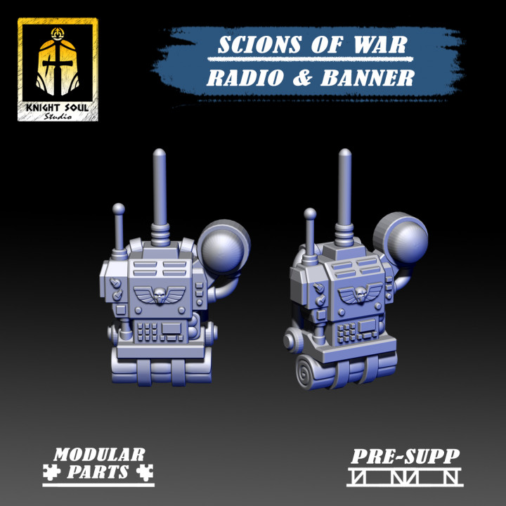 Scions of War: Radio & Banner image