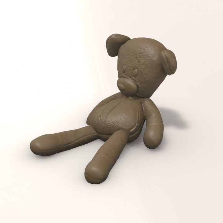 3D Printable Mr.Bean s teddy by Teresa