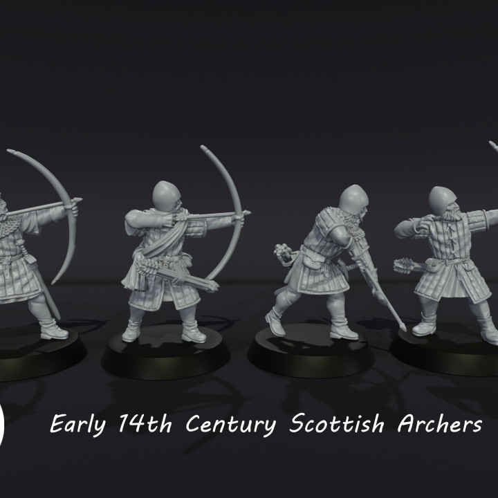 14th Century Scottish Archers image