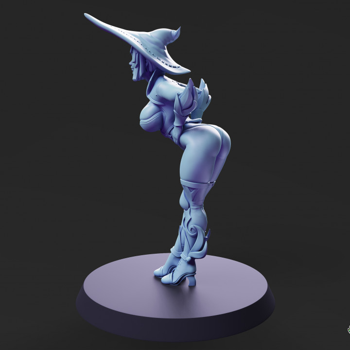 Arcane Witch Pose 3 - 6 Variants and Pinup image