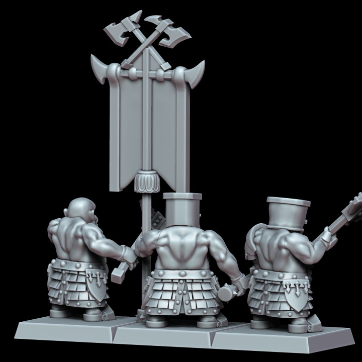 Chaos Dwarf Command Group 3 image