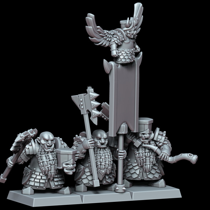 CHAOS DWARF COMMAND GROUP 4 image