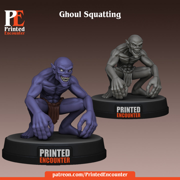 Ghoul Squatting (pre-supported) image