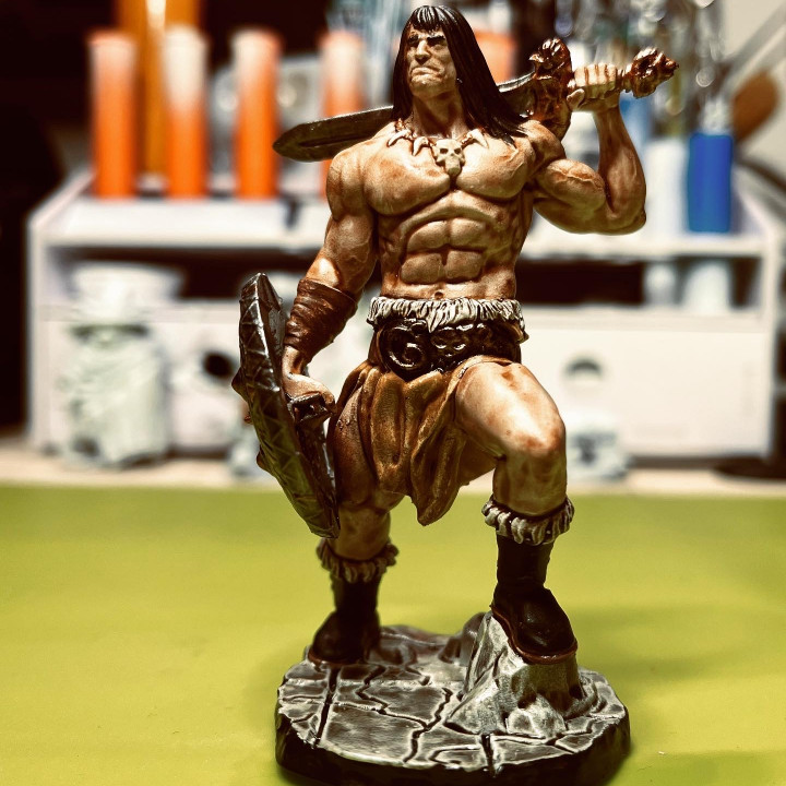 3D Print of Conan the Barbarian Remix by Maxblaster