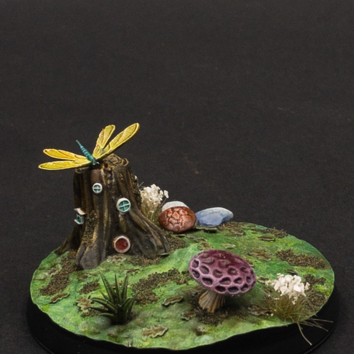 10 round fairy forest bases image
