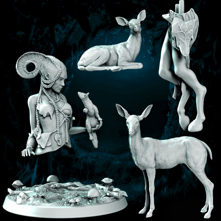 Faun Eva (1:12 & 1:24 scales) - The Forest Creatures image