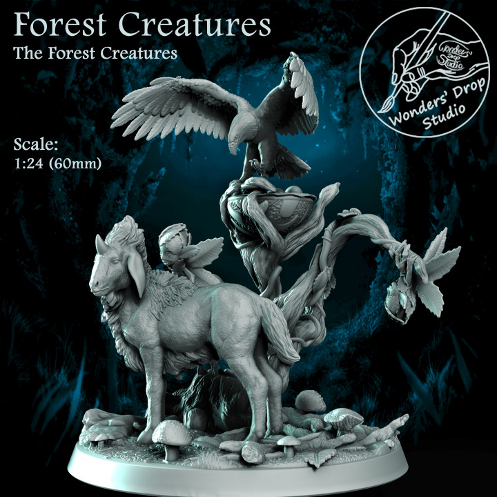 Forest Creatures (1:24 scale) - The Forest Creatures image