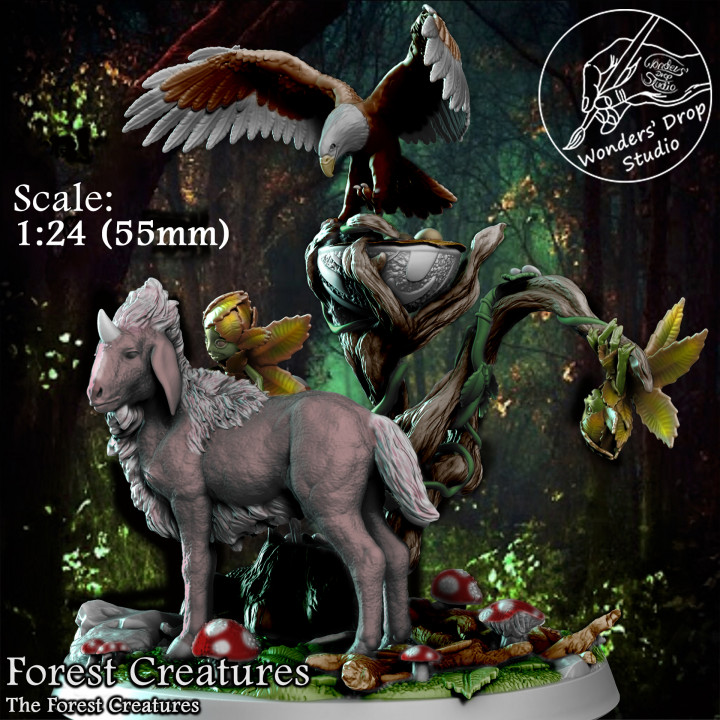 Forest Creatures (1:24 scale) - The Forest Creatures image