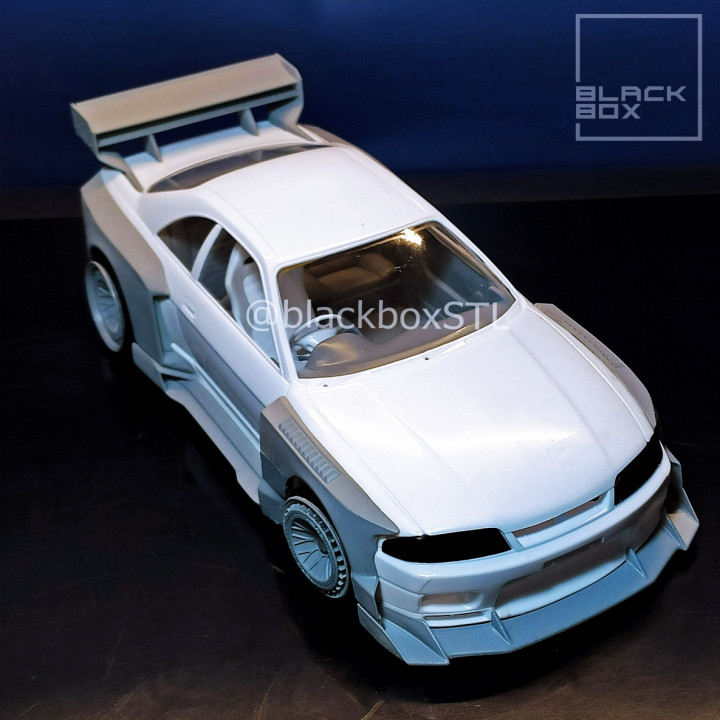 BODYKIT FOR GTR R33 TAMIYA 1-24TH MODELKIT image