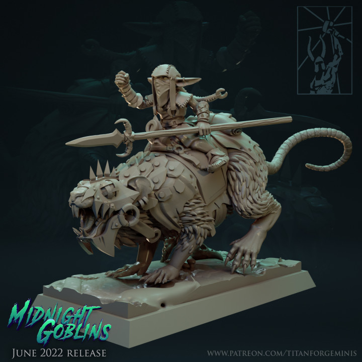 Midnight Goblins Goblin Rat Riders image