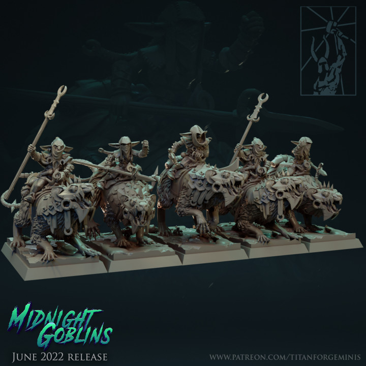 Midnight Goblins Goblin Rat Riders image