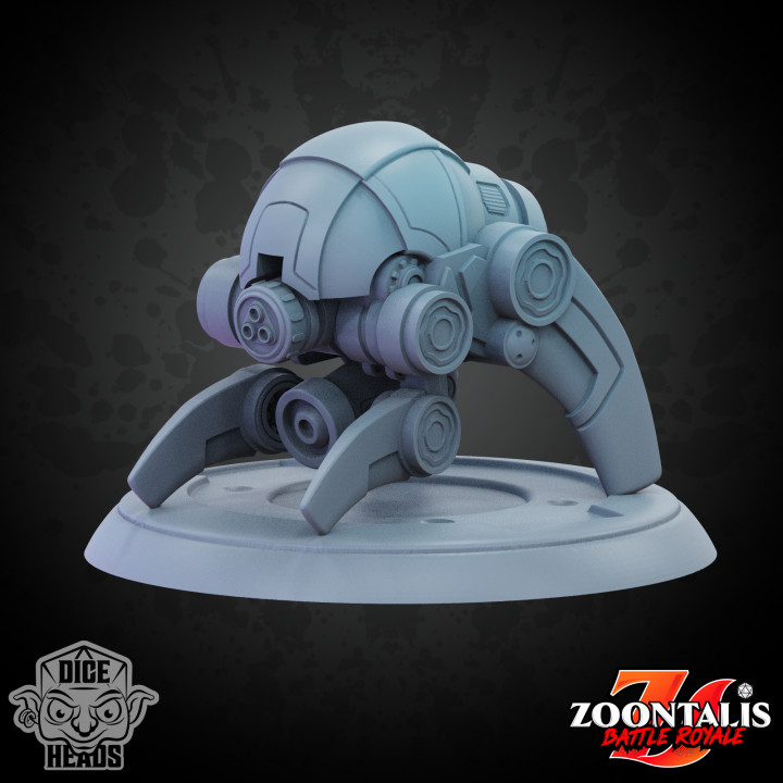 Crawler Mech (pre-supported) 24mm Base's Cover
