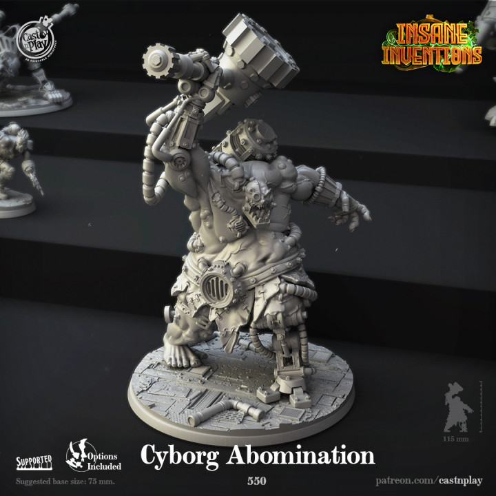 Cyborg Abomination (Pre-Supported) image