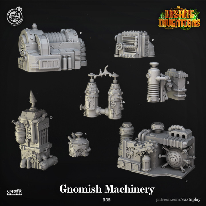 Gnomish Machinery (Pre-Supported) image