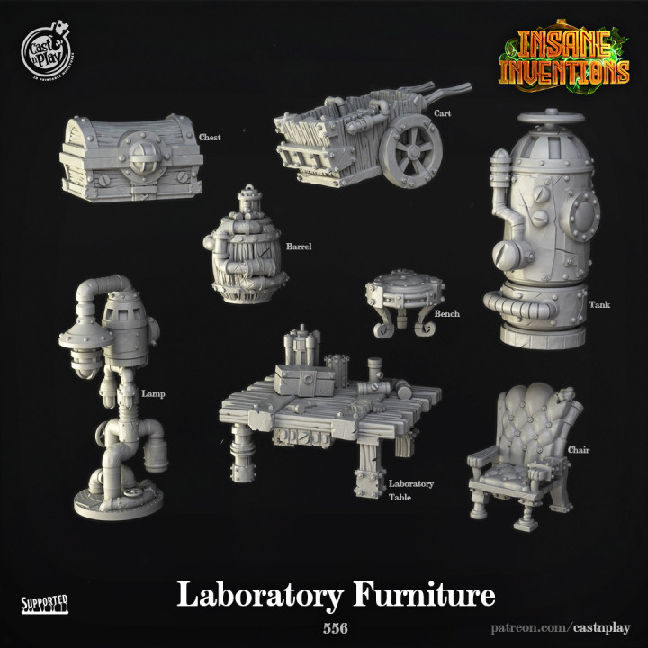Laboratory Furniture (Pre-Supported) image