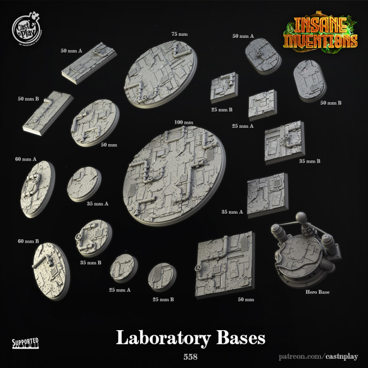 Laboratory Bases (Pre-Supported) image