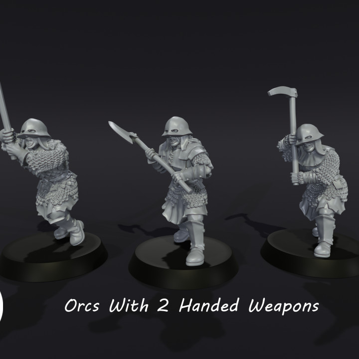 orc Warriors with 2 Handed Weapon image