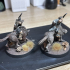 Mounted Orc hunters print image