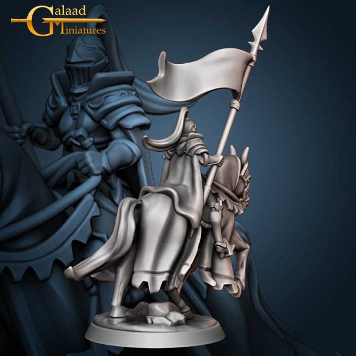 Female Knight Mounted Banner image