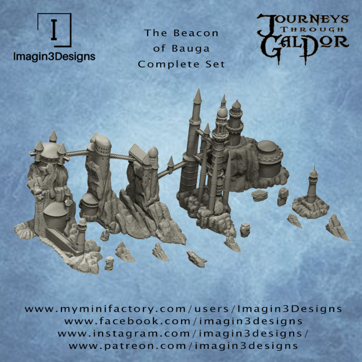 The Beacon of Bauga - Complete Set with Playable Interiors image