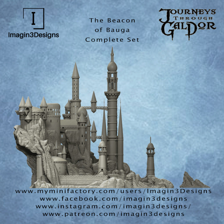 The Beacon of Bauga - Complete Set with Playable Interiors image
