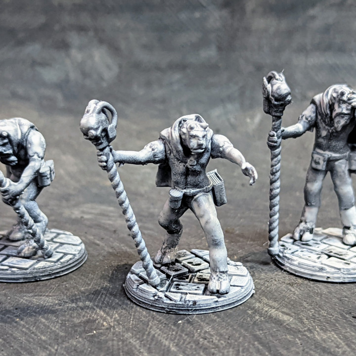 Beastmen in Space! Monopose Space Wizards