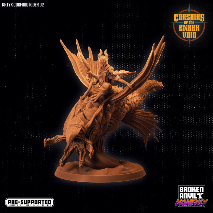 Corsairs of the Ember Void - Krtyx Cosmoid Rider 02 image