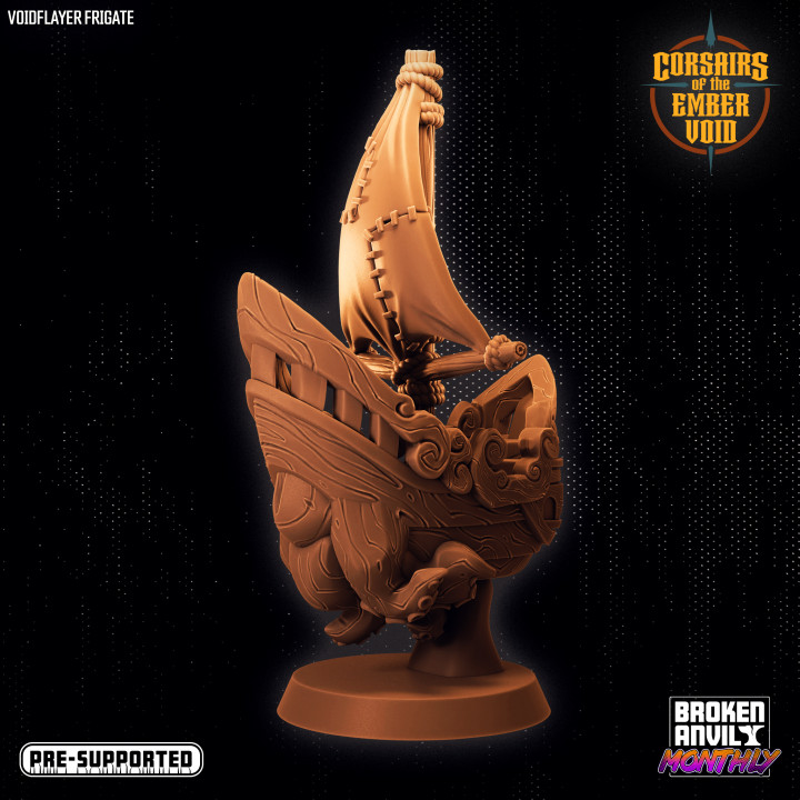 Corsairs of the Ember Void - Voidflayer Frigate image