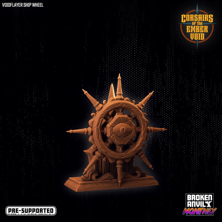 Corsairs of the Ember Void - Voidflayer Ship Wheel image