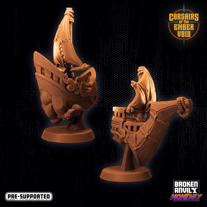 Corsairs of the Ember Void - Ships Pack image