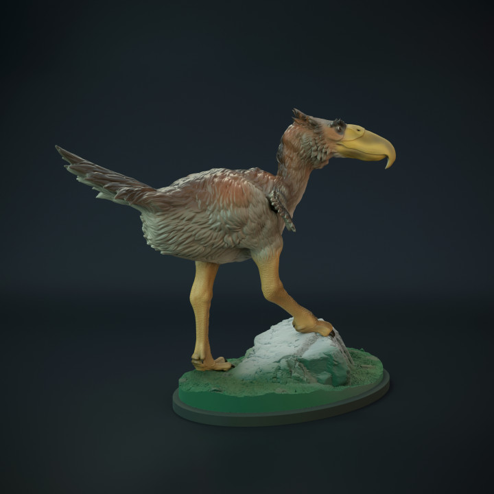 Kelenken standing - prehistoric bird image