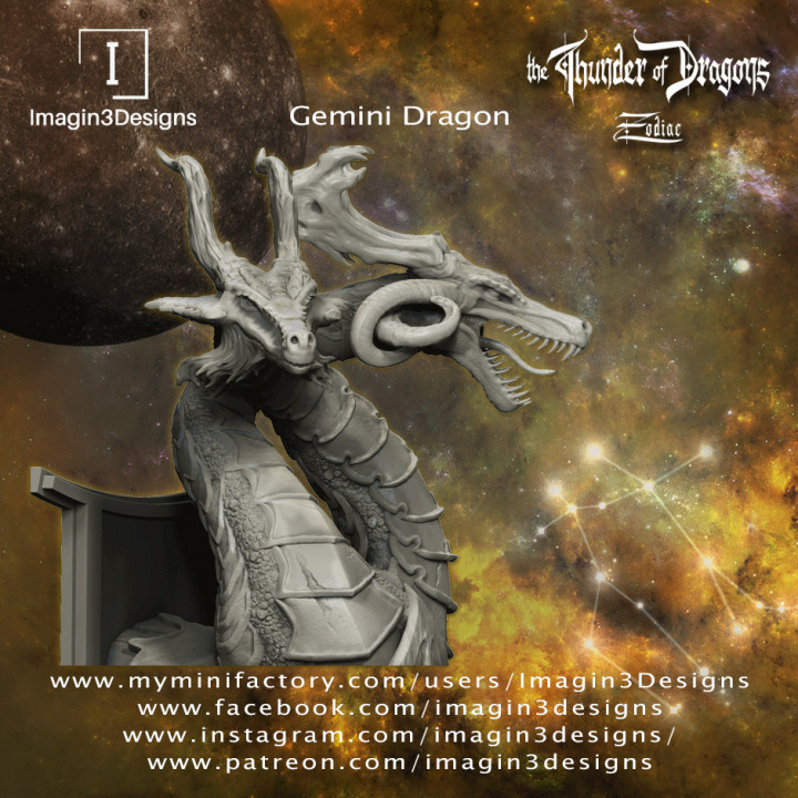 Pre-supported Gemini Dragon image