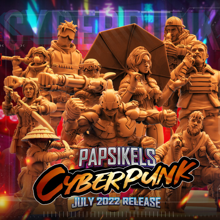 JULY 2022 TRIBES - CYBERPUNK RELEASE image
