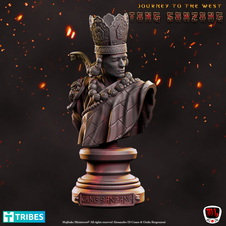 Tang Sanzang, Journey to the West Bust(Pre-supported) image