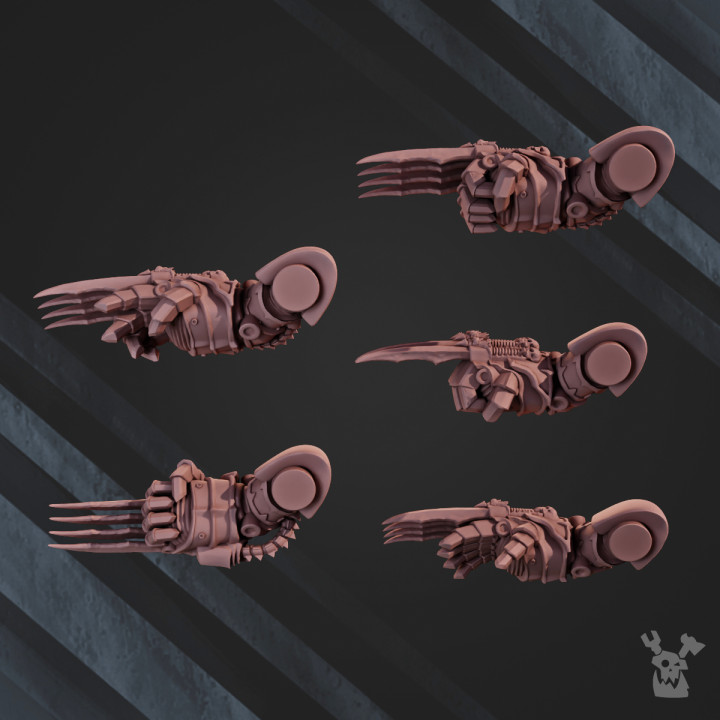 Nocturnal Lightning Claws Set x5 image