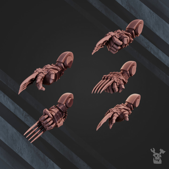Nocturnal Lightning Claws Set x5 image