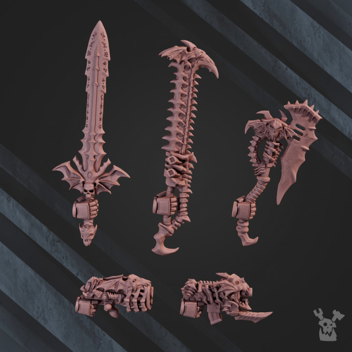 Nocturnal Commander weapons upgrade set x5 image