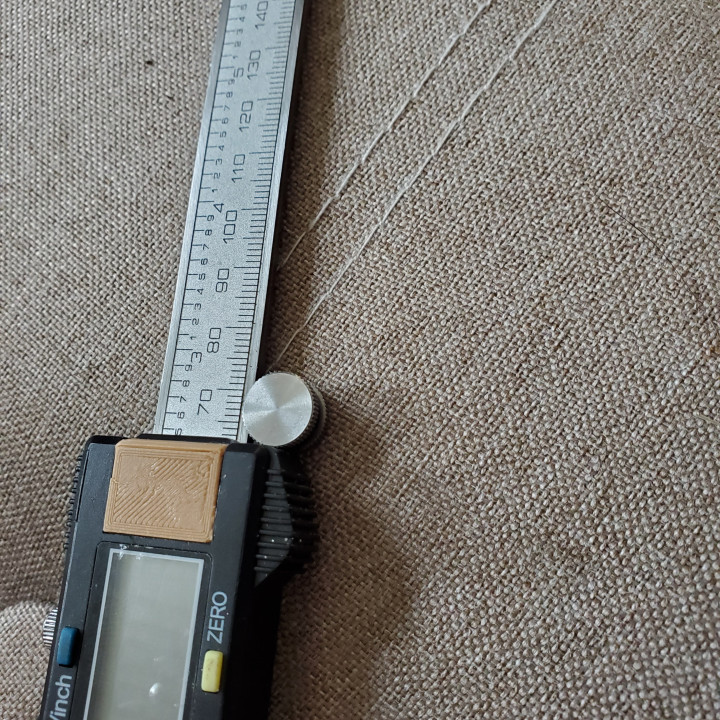 3D Printable battery cover for Harbor Freight (Pittsburgh) calipers. by