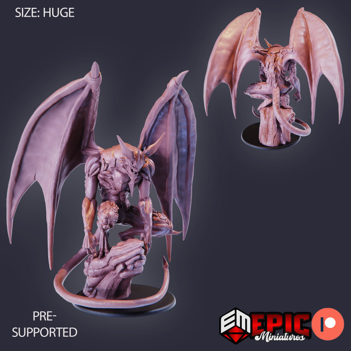 3D Printable Satan / Demon Lord / Devil Boss / Hell Encounter / Evil ...