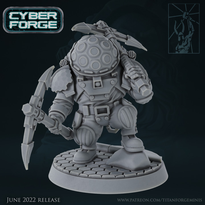 Cyber Forge Galactic Mining League Carl image