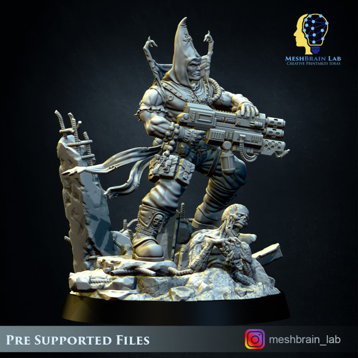 FIRST 100 FOLLOWERS FREE STL!! Imperial inquisitor Torquemada image