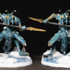 Picture of print of Ice Devil Spear / Hell Warrior / Demon Spawn