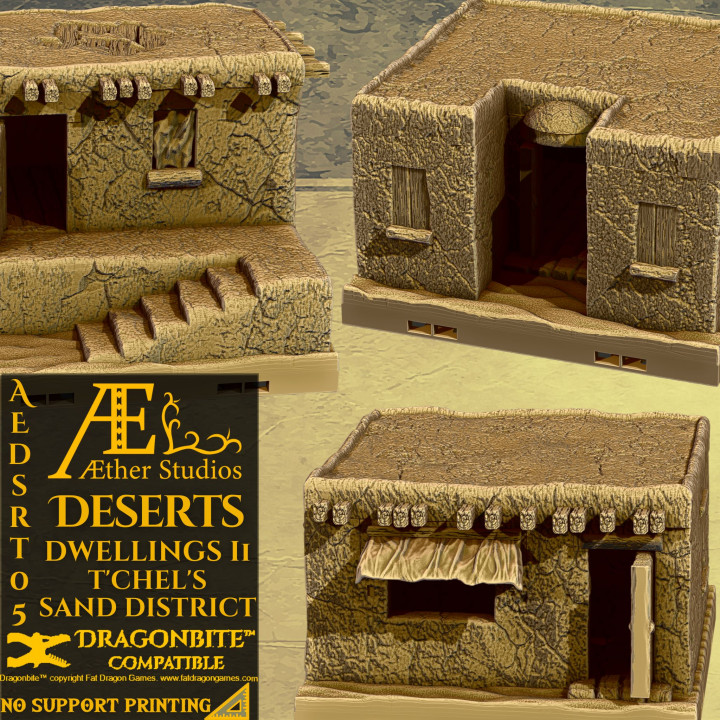 AEDSRT05 – Desert Dwellings II - T'chel's Sand District image