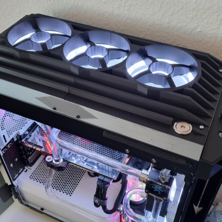 Top 360 Fan Upgrade Corsair Obsidian 500 RGB SE image