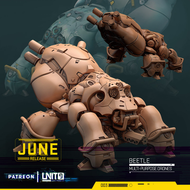 Cyberpunk - Beetle - Multi-purpose drone image