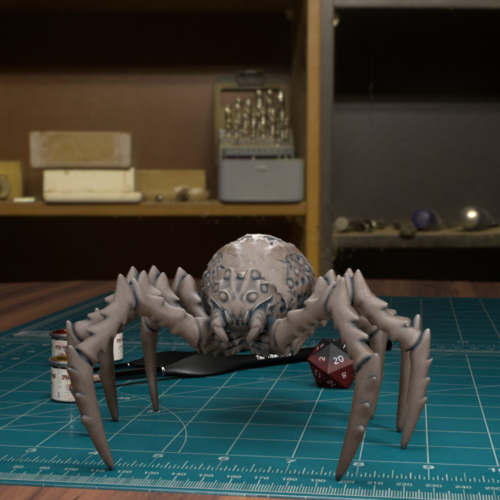 Giant Spider 08 [Pre-Supported] image